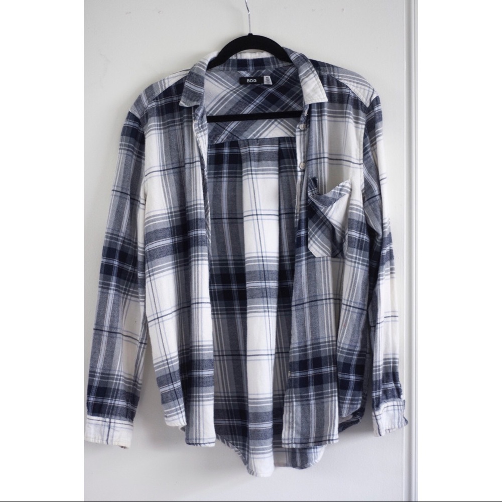 BDG Flannel Button Down